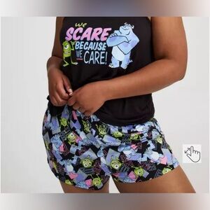 NWT Torrid Disney Pixar Monsters Inc sleep shorts size 3X(shorts only)